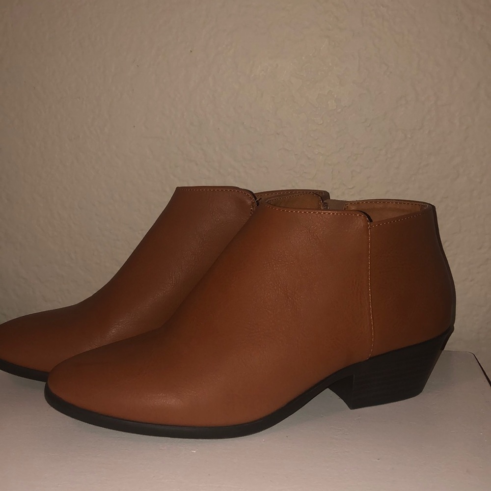 brown booties